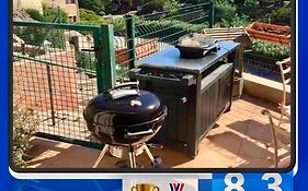 CAVALAIRE vue MER au loin MAISONNETTE TOUT ÉQUIPÉE POUR 4 PERSONNES AVEC PISCINE CLIM WIFI VÉLOS TV BARBECUES